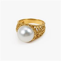 Anello Idee Preziose dal 1987 Donna in Oro giallo Perla IP.AK18G/34 - IP.AK18G/34